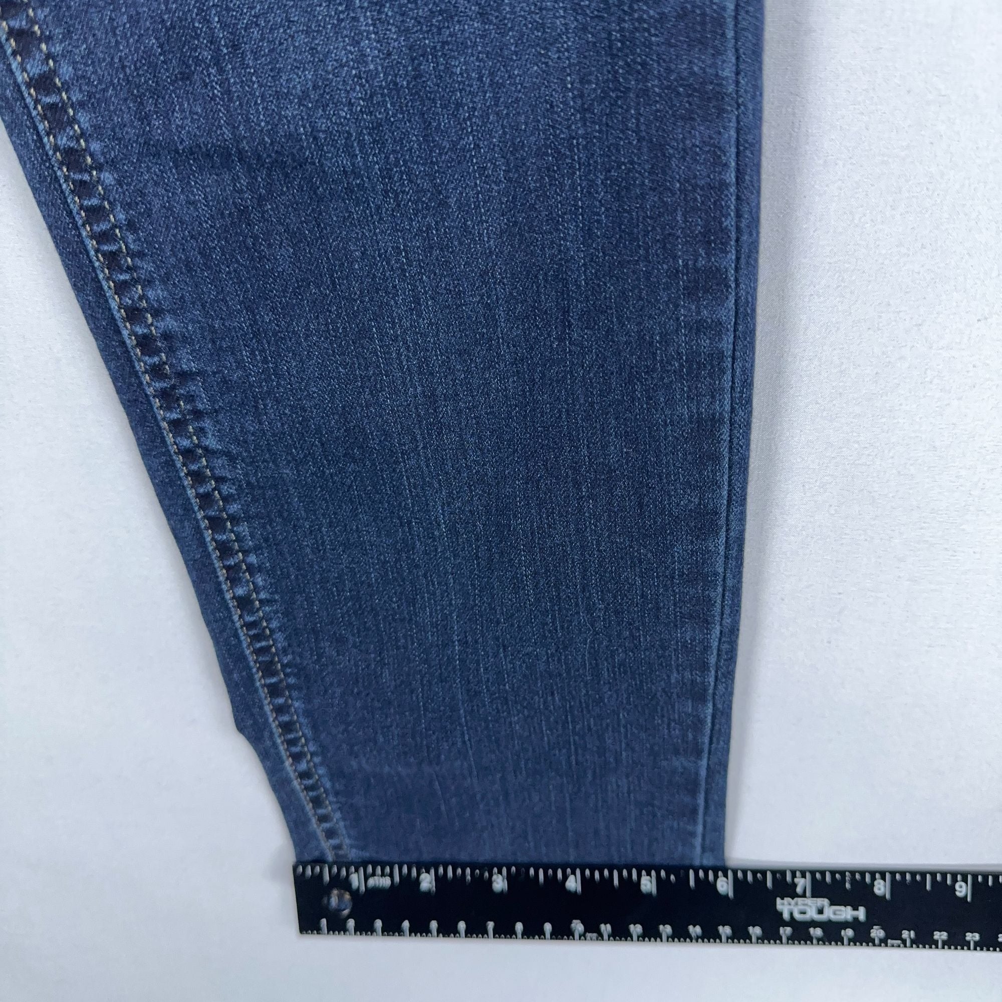Riders By Lee Jeans Womens Size 14 Skinny Mid Rise Blue Dark Wash