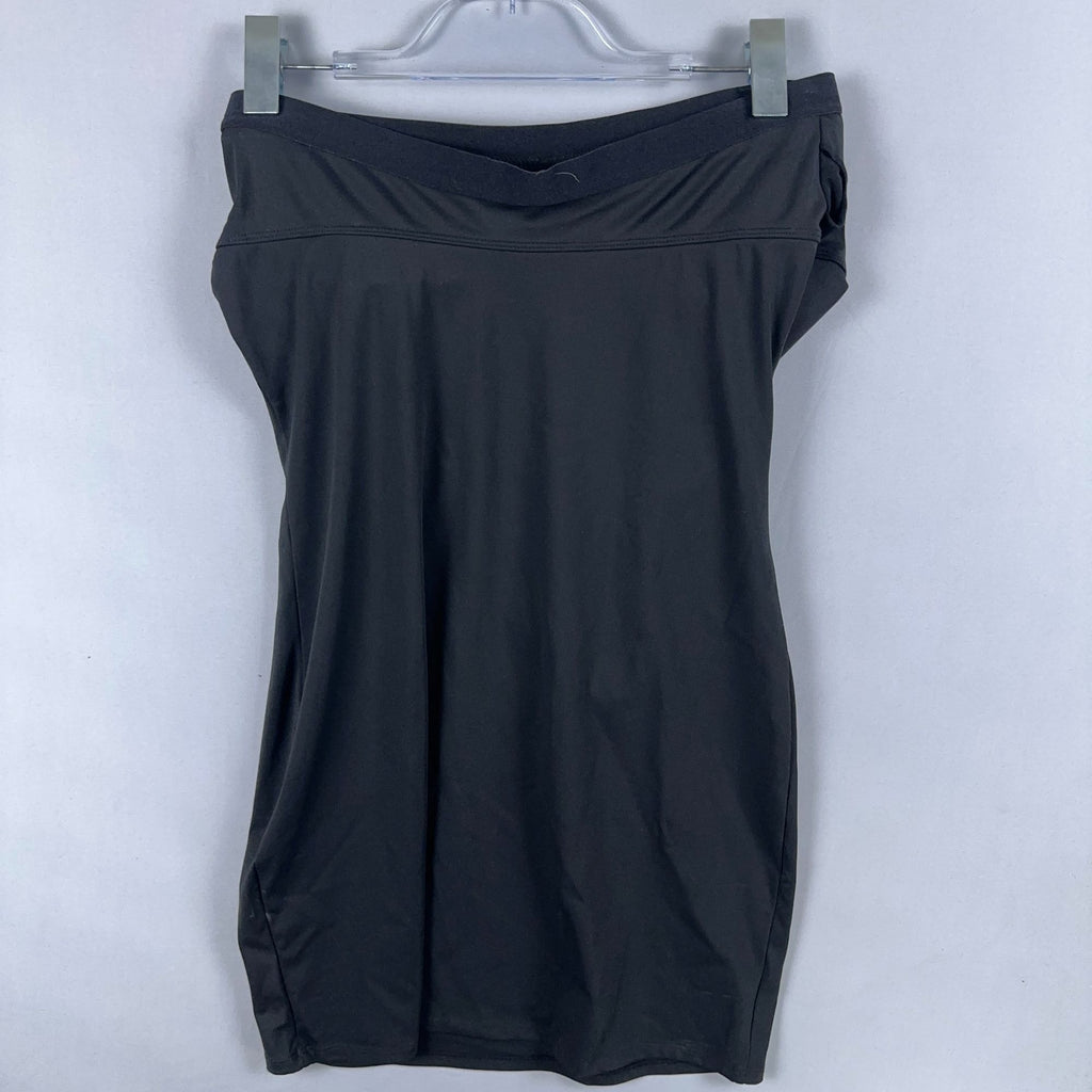 Halara Dress Size Large Black Halter Neck
