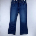 Gap 1969 Bootcut Jeans Size 30/10Regular Blue Dark Wash Long Lean Mid Rise