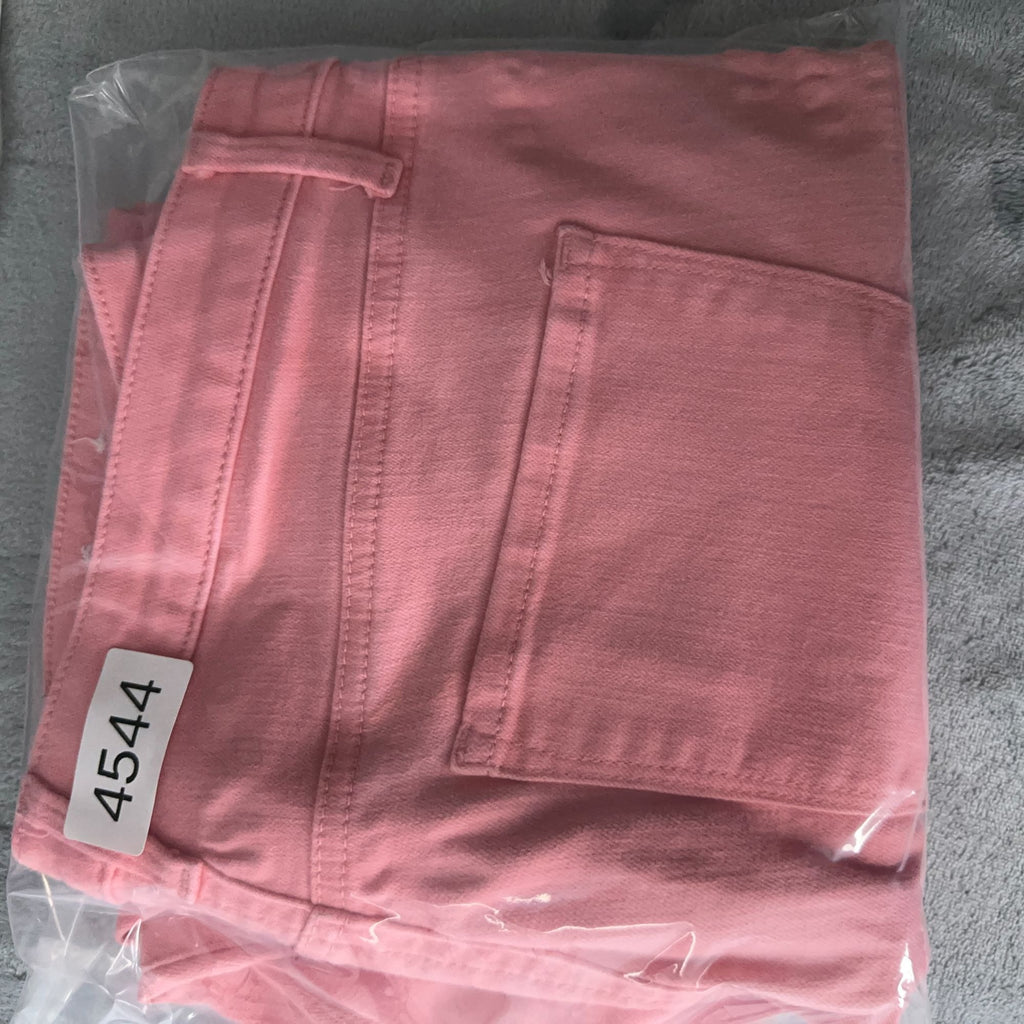 Talbots Jeggings Crop Jeans High Rise Women Size 10 Pink Stretch