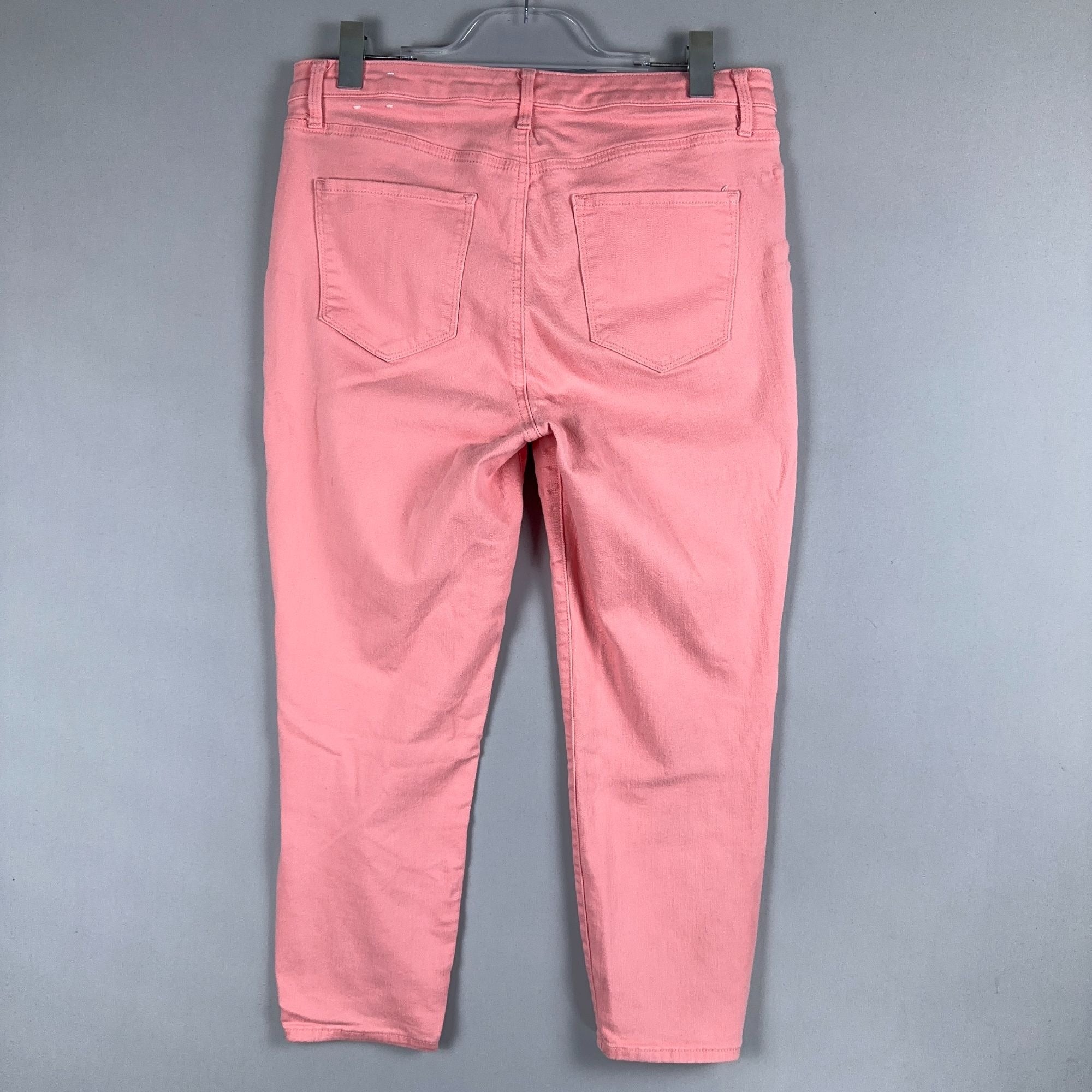 Talbots Jeggings Crop Jeans High Rise Women Size 10 Pink Stretch
