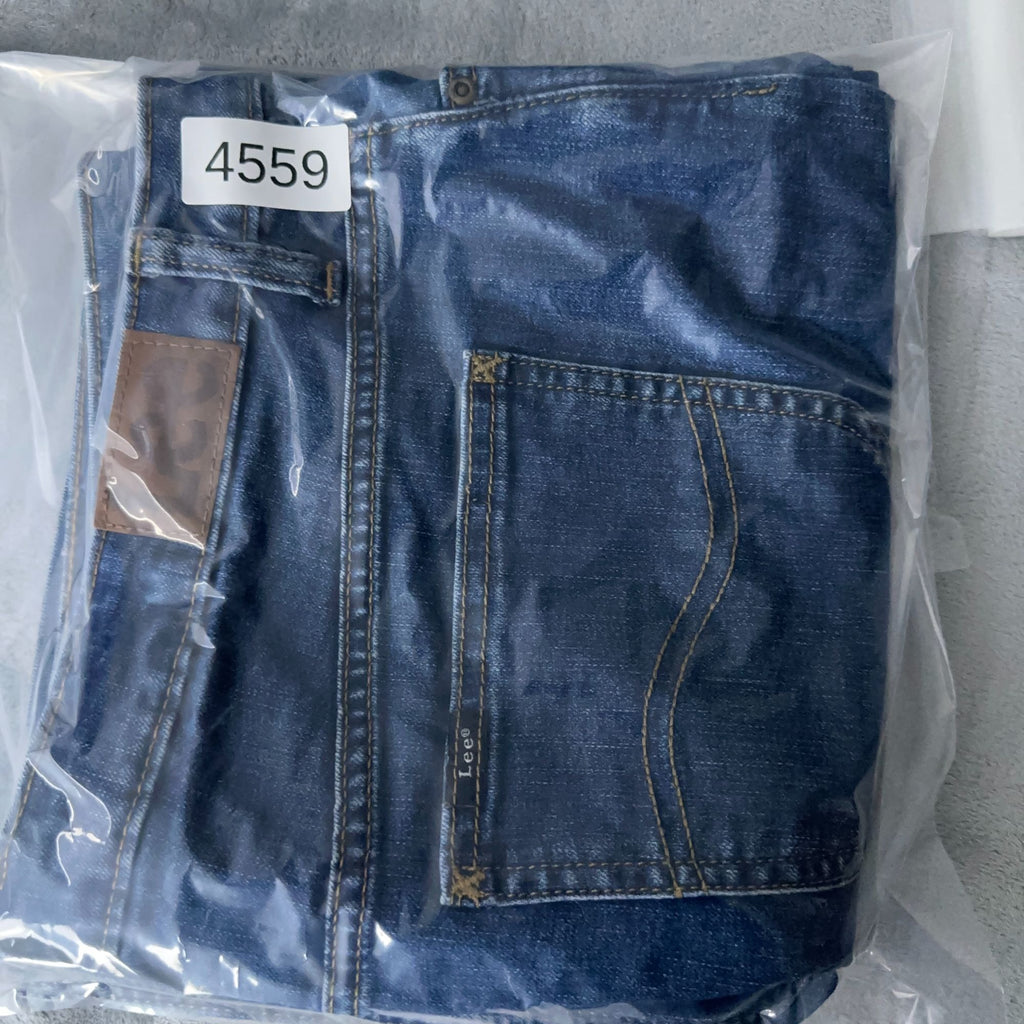 Lee Skort Mid-Rise Womens Size 18 Blue Medium Wash Regular Fit Stretch